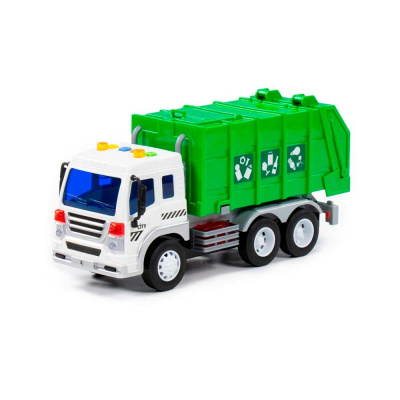 Машинка инерционная Сити Мусоровоз Полесье 86389 1